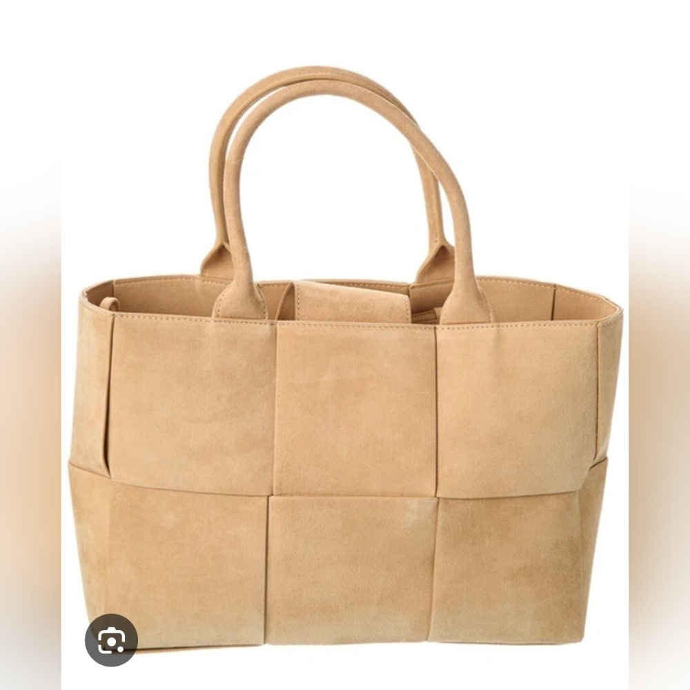 McLaughlin, Tessare Suede Handbag, Sand - Picture 3 of 16